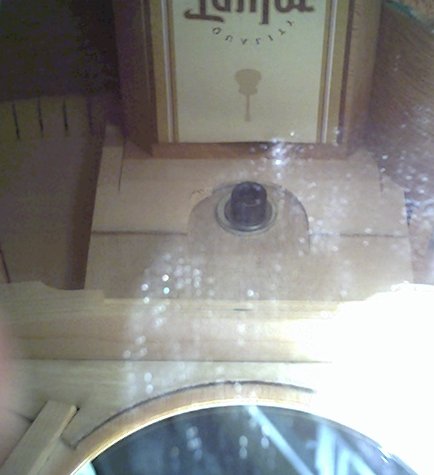 image title is /guitars/LKSM-12 inside view of NT neck bolt